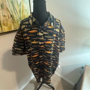 Simms Short Sleeve Casual Button Down